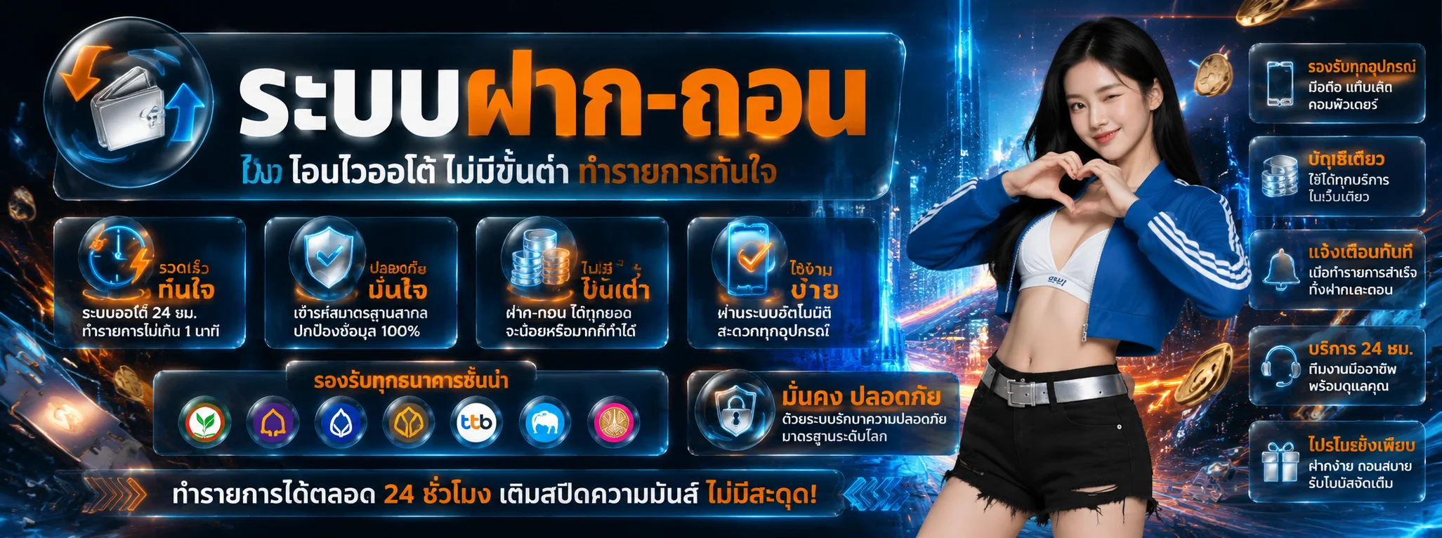 โปรโมชั่น RUAYKOD888 ล่าสุดและระบบฝากถอนออโต้ 24 ชม.